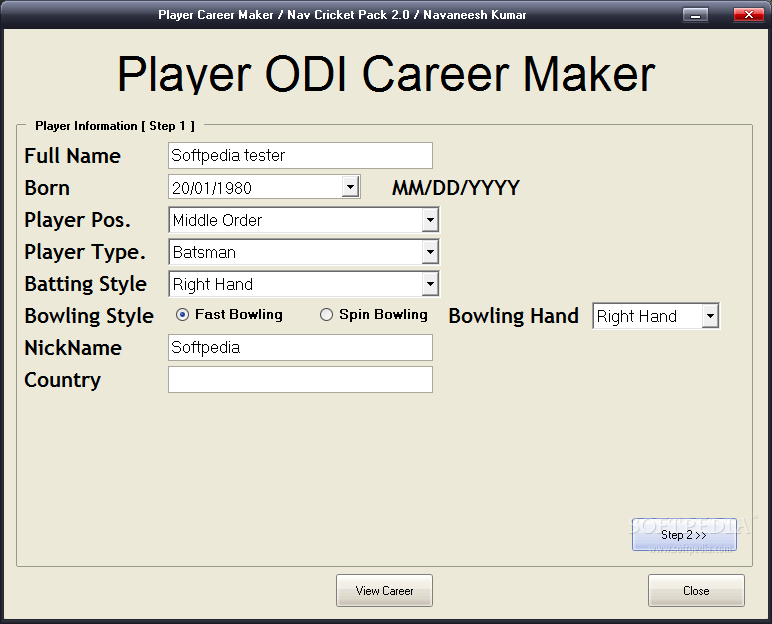 Download Nav Cricket Pack (formerly Nav Cricket Calculator) 2.0