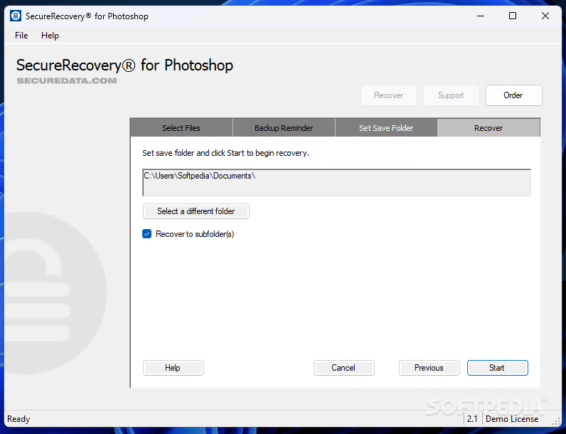Download SecureRecovery for