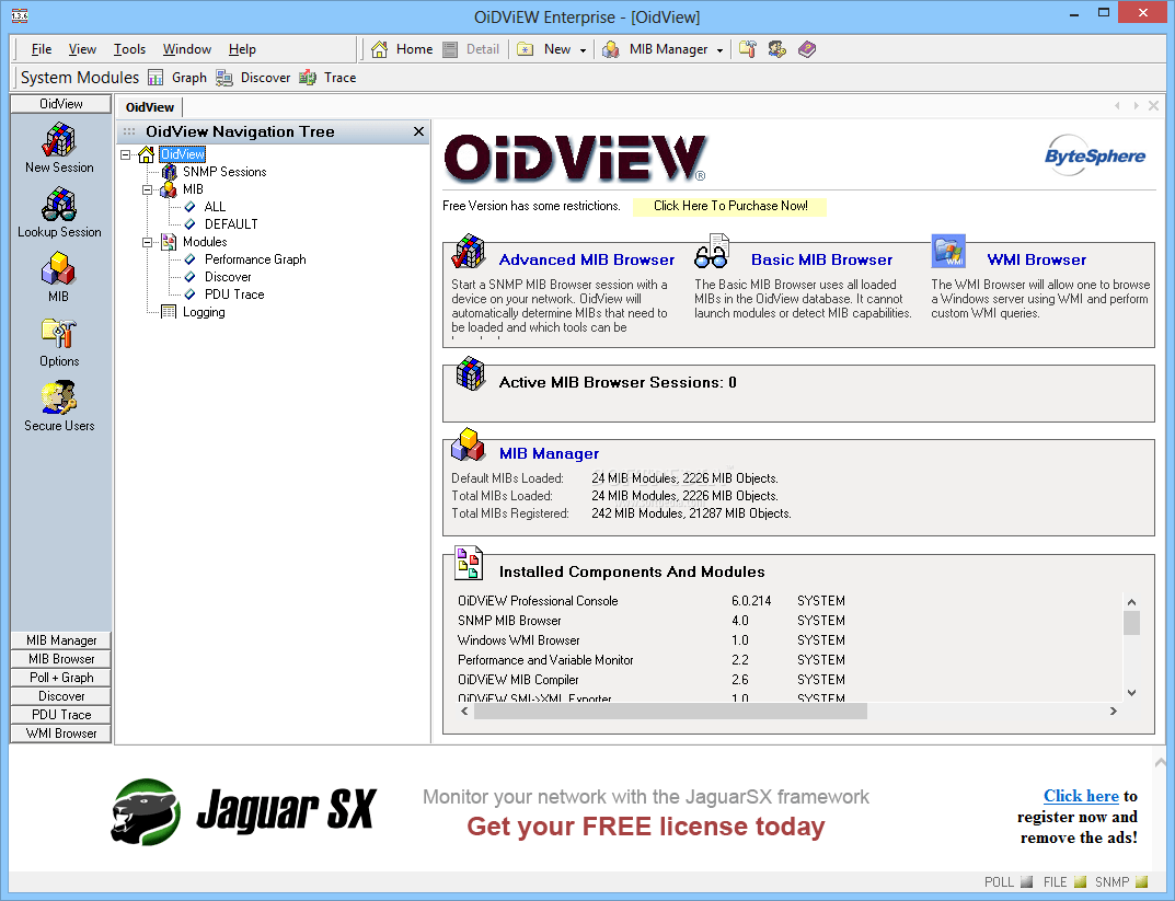 Download OiDViEW Enterprise (formerly OidView Professional