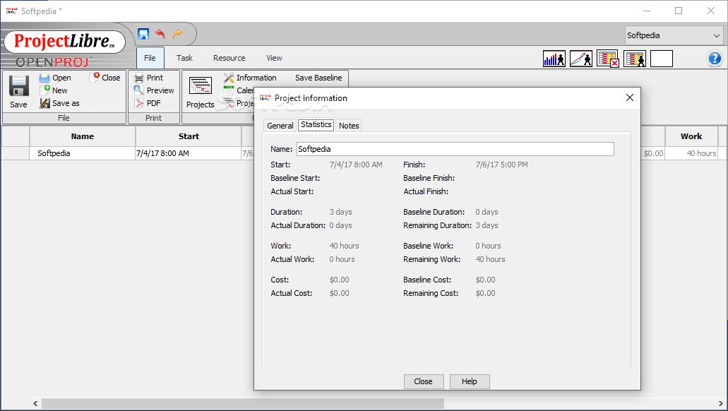 Download ProjectLibre 1.9.3