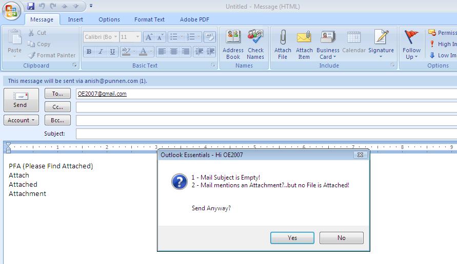 Download Outlook 2007 Essentials 1.0