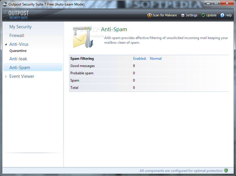 Outpost Security Suite Free 7.1.1.3431.520.1248 Download, Review, Screenshots