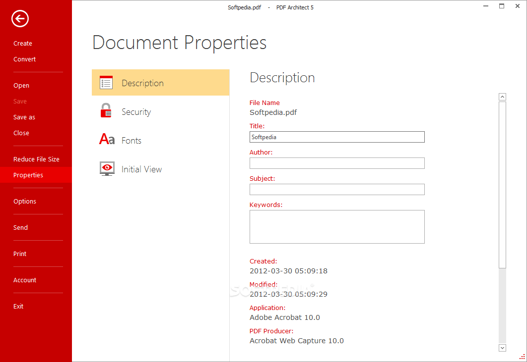 PDF Architect (kostenlos) Windows-Version herunterladen