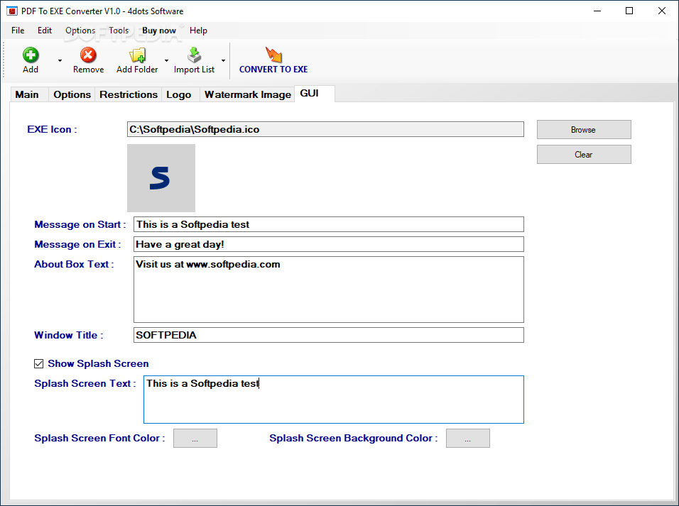 Download PDF To EXE Converter