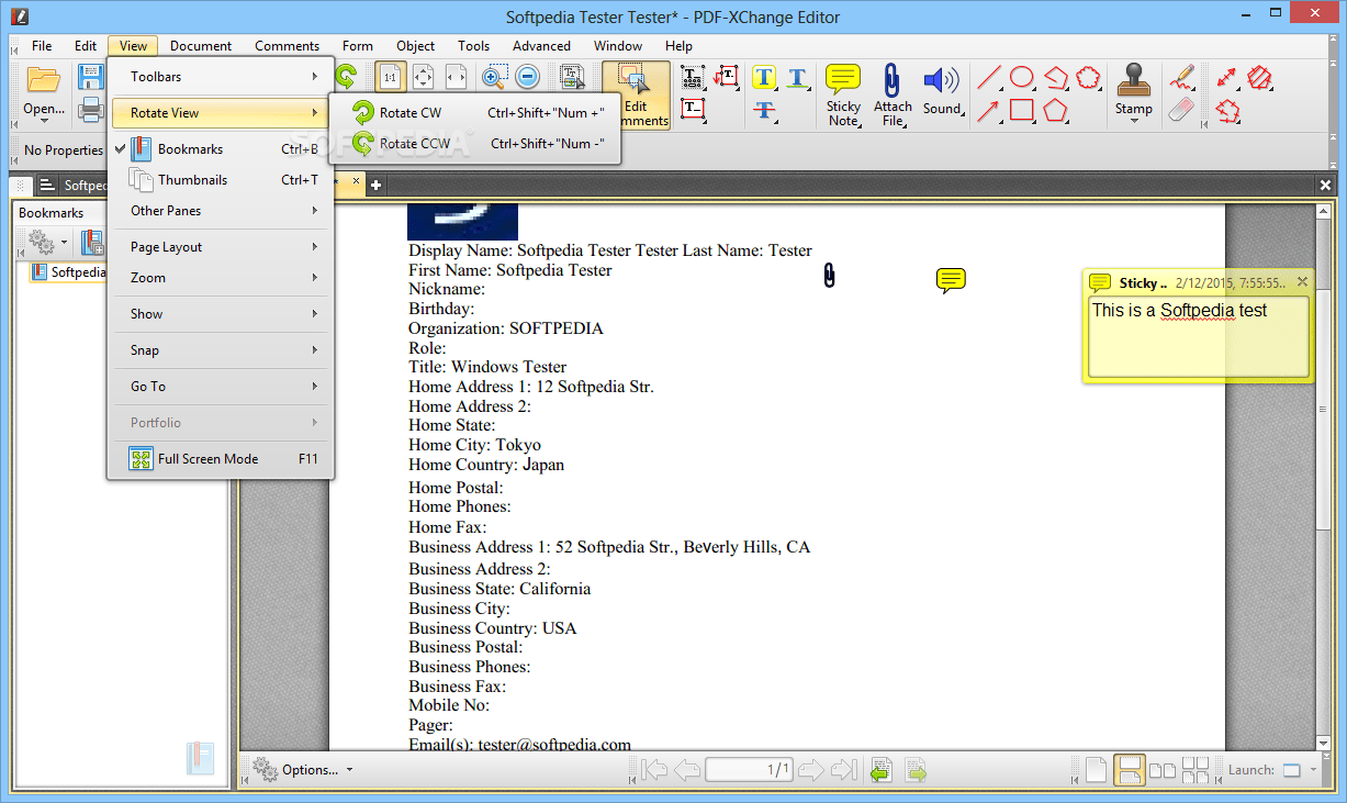 Download PDFXChange Editor Portable 8.0.342.0