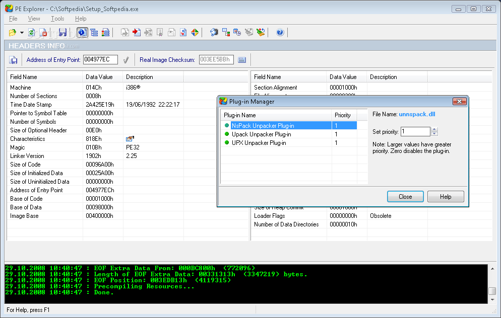 Download PE Explorer 1.99 R6