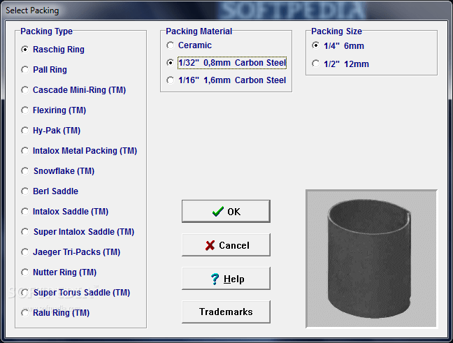 Download Packed Column Calculator 2.1