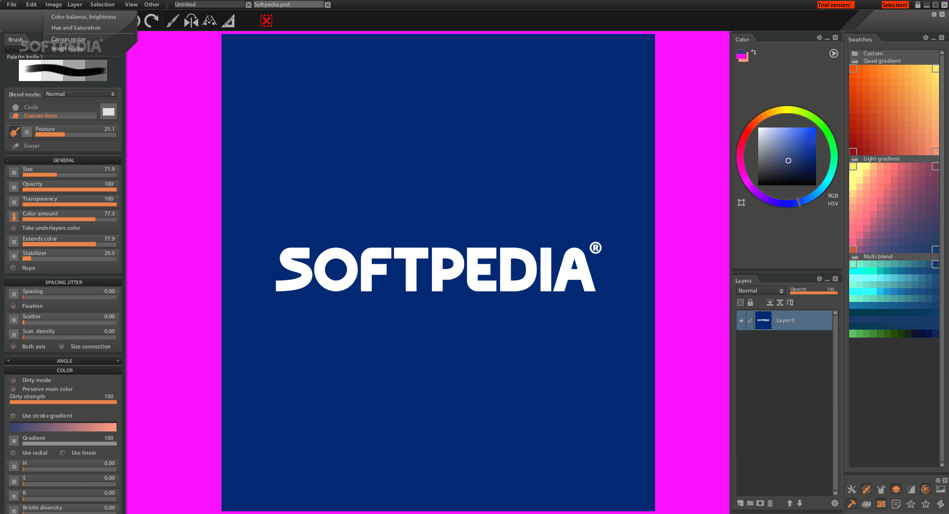 Paintstorm Studio 2.50 Download, Review, Screenshots