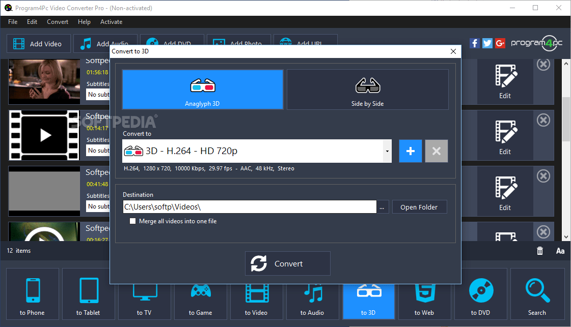 Download Program4Pc Video Converter Pro