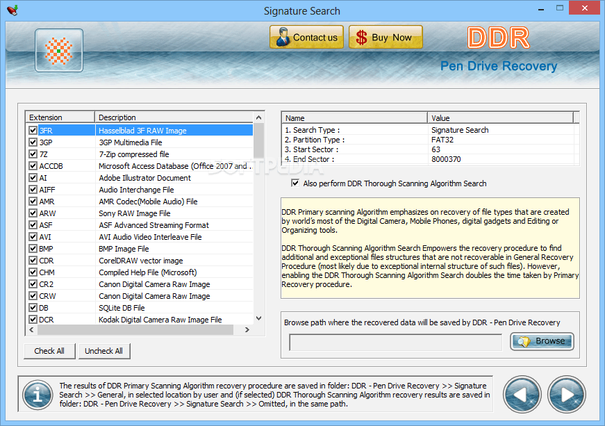 DDR Pen Drive Recovery Download An application that provides users
