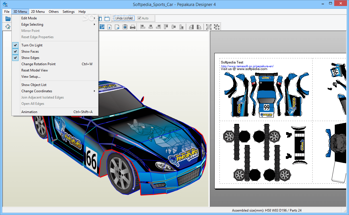 Download Pepakura Designer 4.0.7