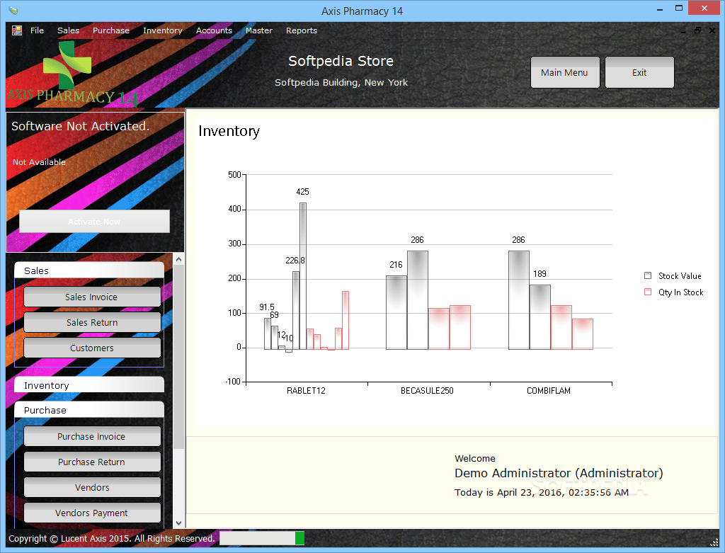Axis Pharmacy 14 Download, Review, Screenshots