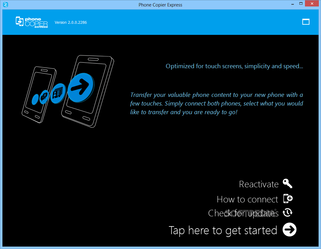 Phone Copier Express 4.6.1.18499 Download, Review, Screenshots