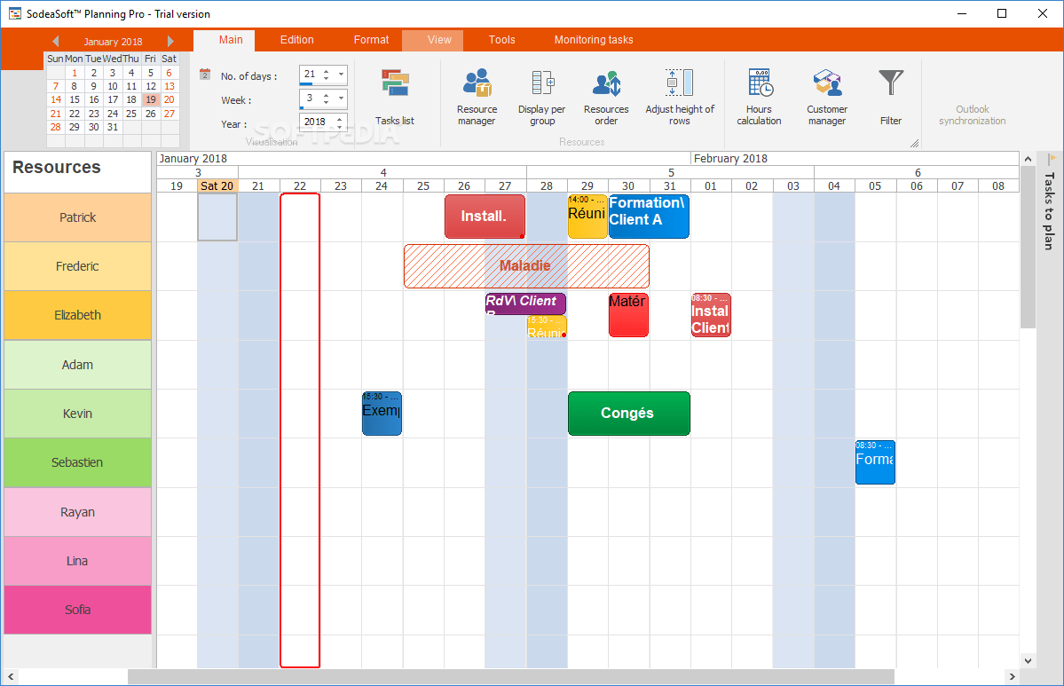 Download SodeaSoft Planning Pro