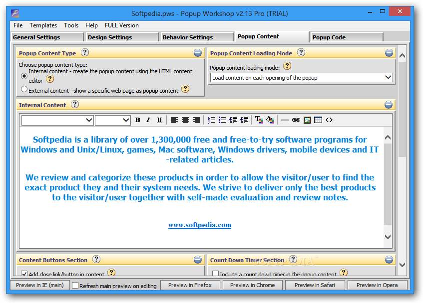 Download Popup Pro (formerly Popup Toolkit) 2.14