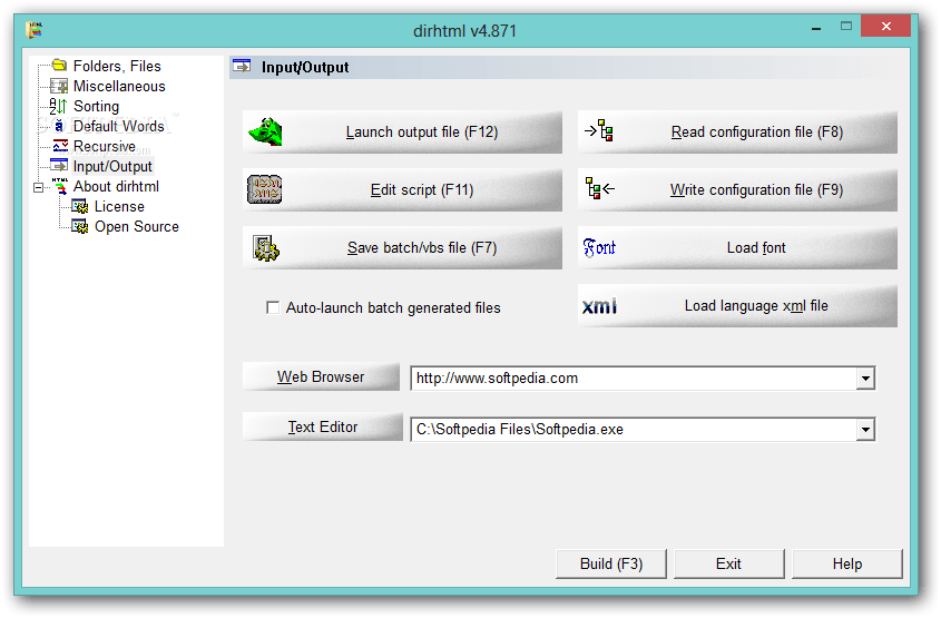 DIRHTML 4.85 HERUNTERLADEN