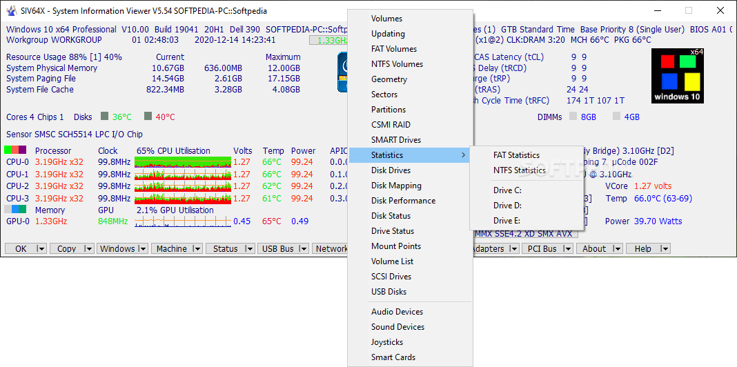Portable System Information Viewer (SIV) 5.77 Download, Review