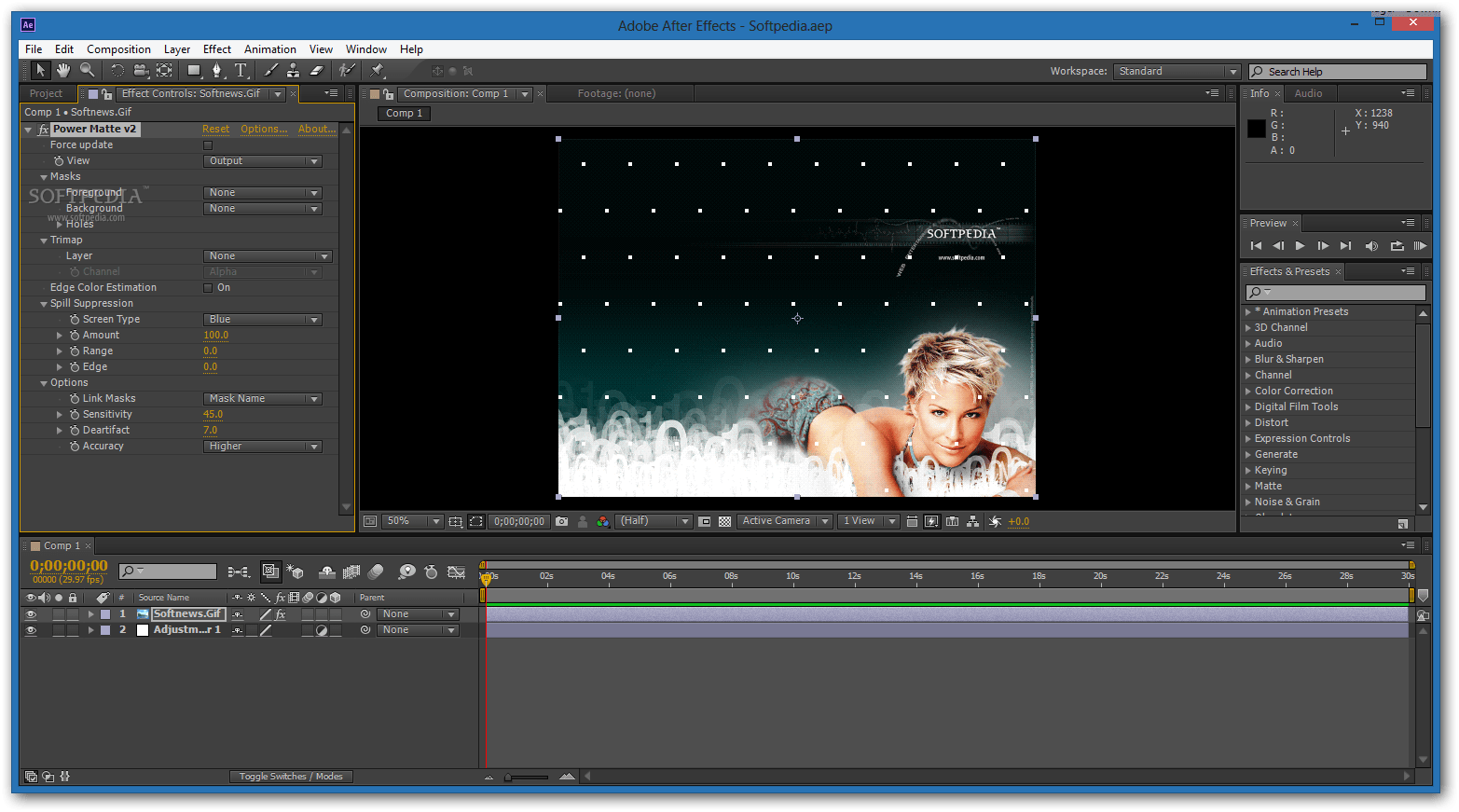 Download Power Matte for After Effects 2.0.1.4