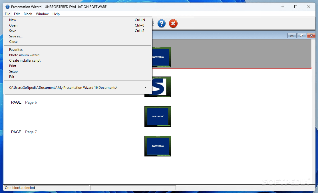 Presentation Wizard 15.0a Revision 3 Download, Review, Screenshots