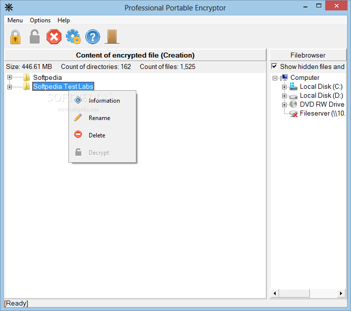 Professional Portable Encryptor Download & Review