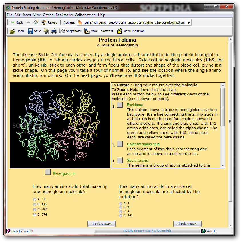 Protein Folding Download, Screenshots