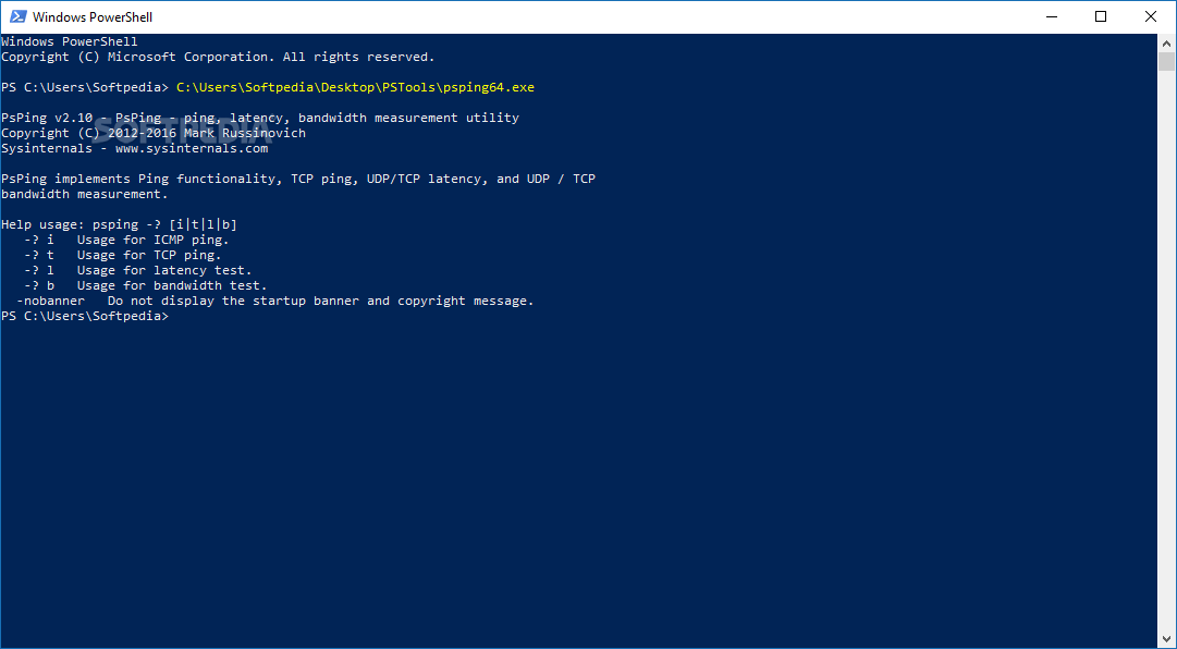 Download PsPing 2.10