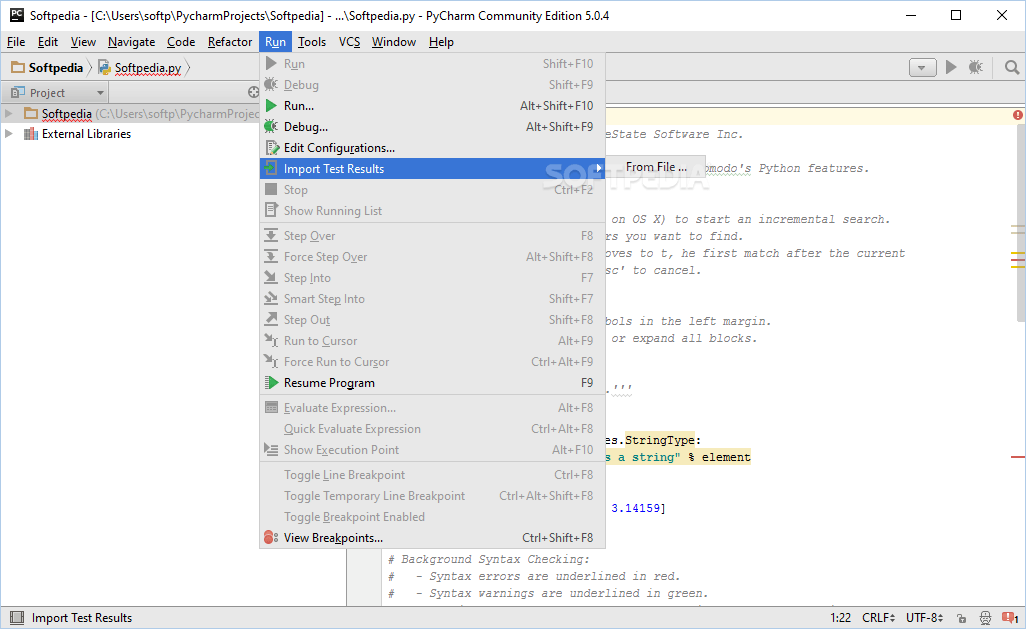 Download PyCharm Community Edition 2020.3.1 Build 203.6682.86