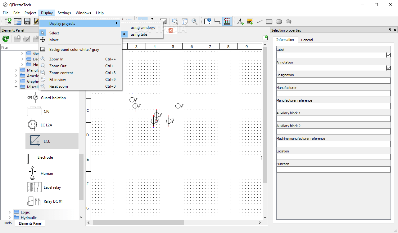 QElectroTech Download Free (Windows) 0.90 / 0.100 Dev Softpedia