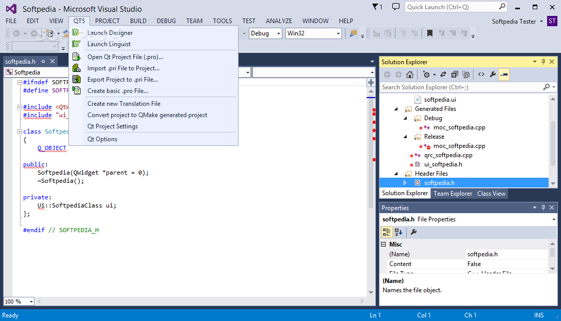 Download Qt Visual Studio Addin