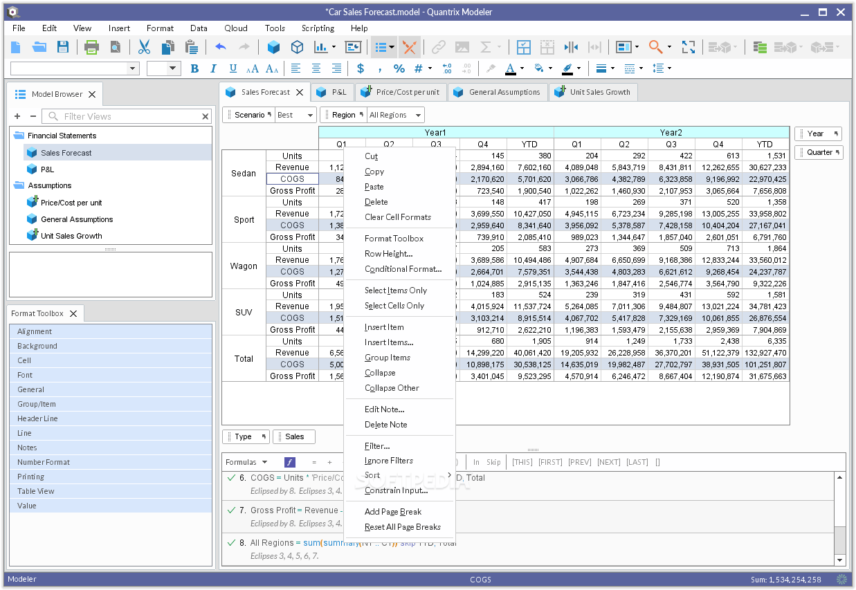 Download Quantrix Modeler 6.4.4.20170525