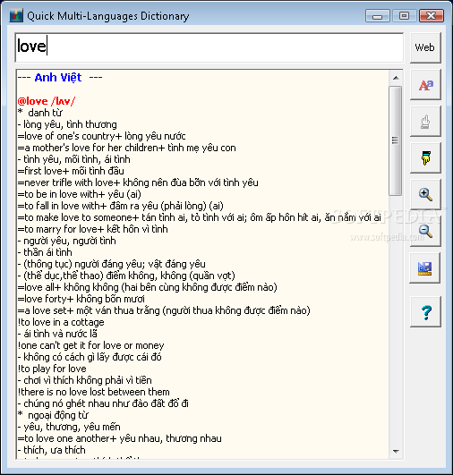 Download Quick MultiLanguages Dictionary