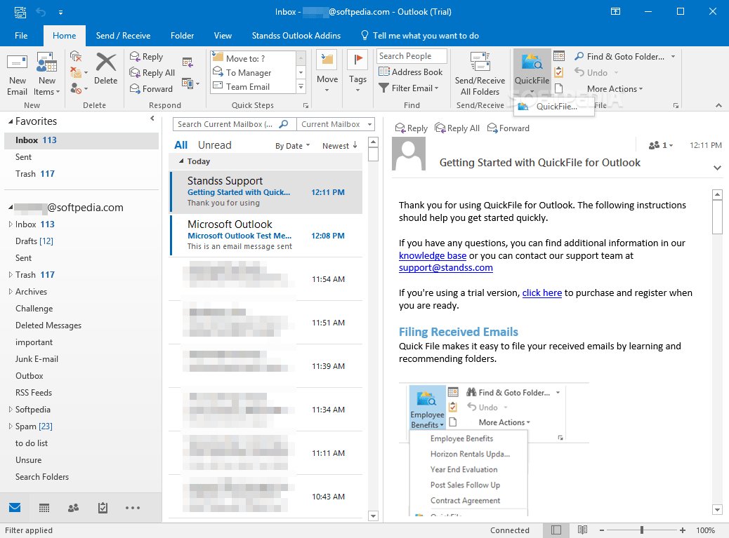 Download Quickfile for Outlook 5.0.7005