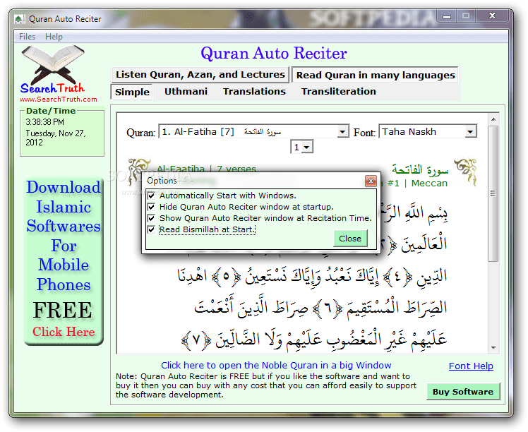 Download Quran Auto Reciter 3.3
