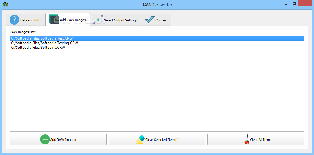 Download RAW Converter