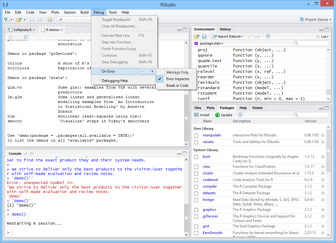 Download RStudio 1.1.456