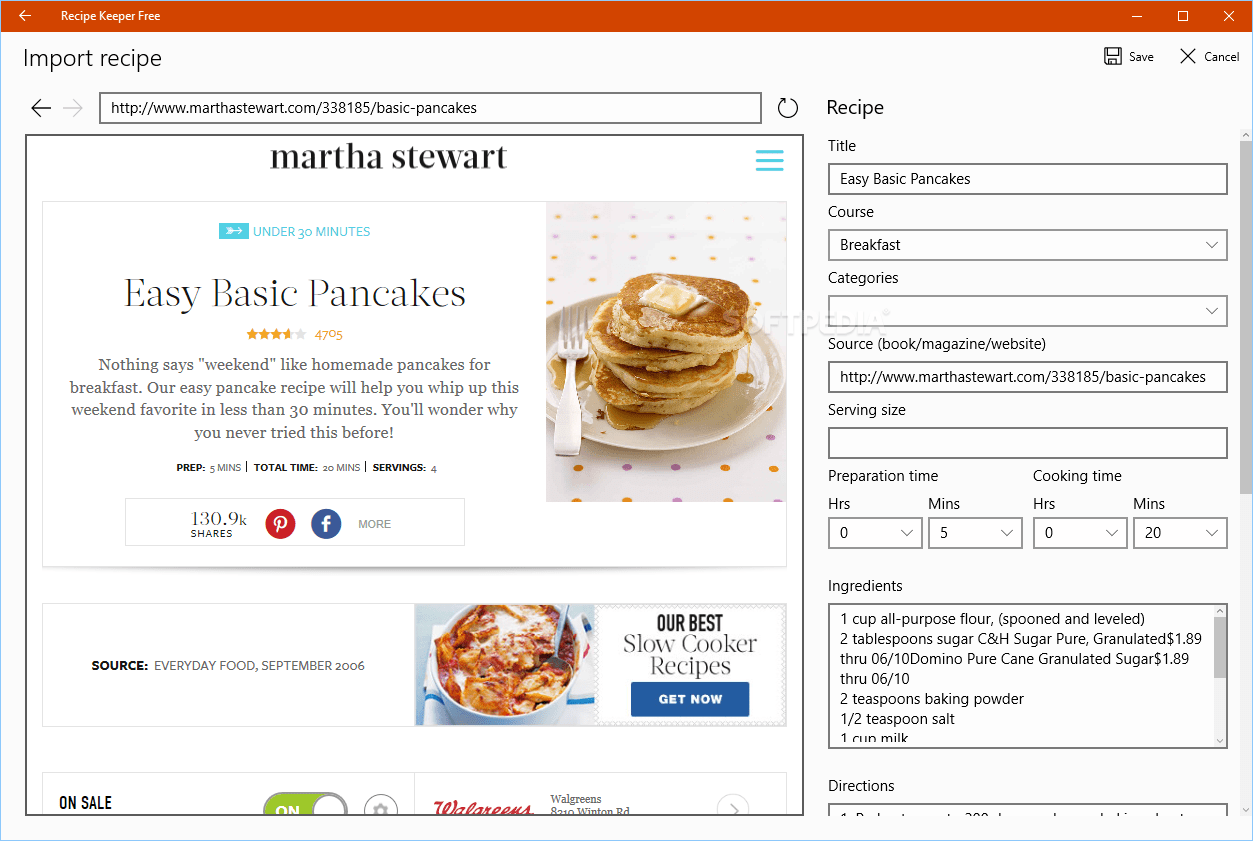 Download Recipe Keeper