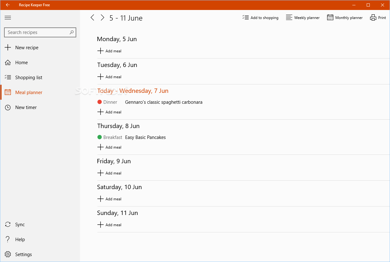 Download Recipe Keeper