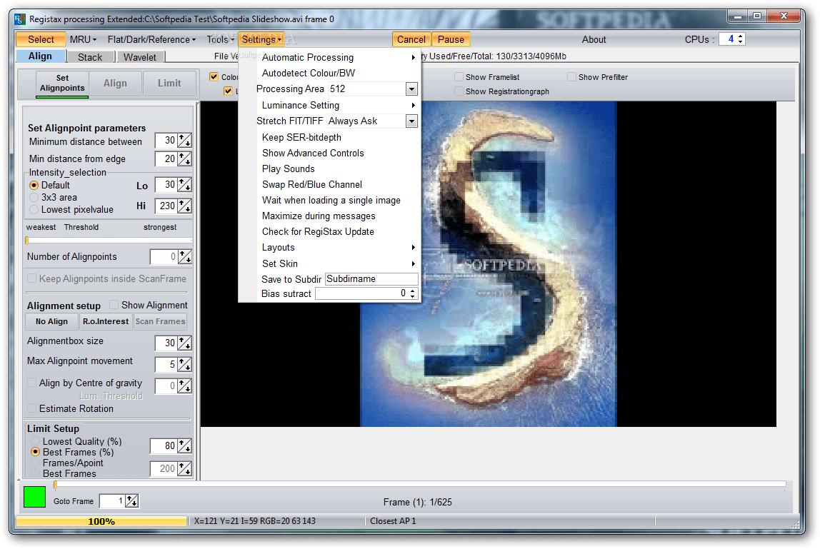 RegiStax 6.1.0.0 - Download, Review, Screenshots