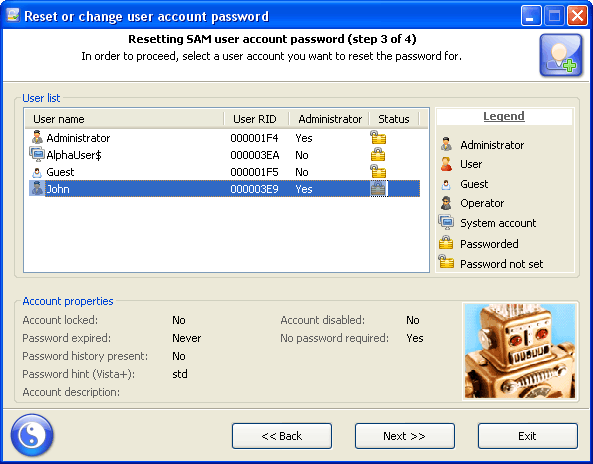 Download Reset Windows Password 9.9