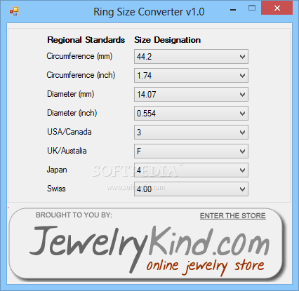 Download Ring Size Converter 1 0