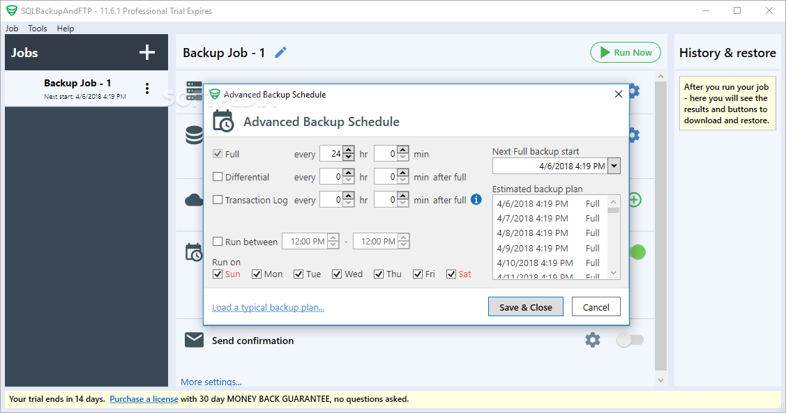 Download SQLBackupAndFTP 12.4.16