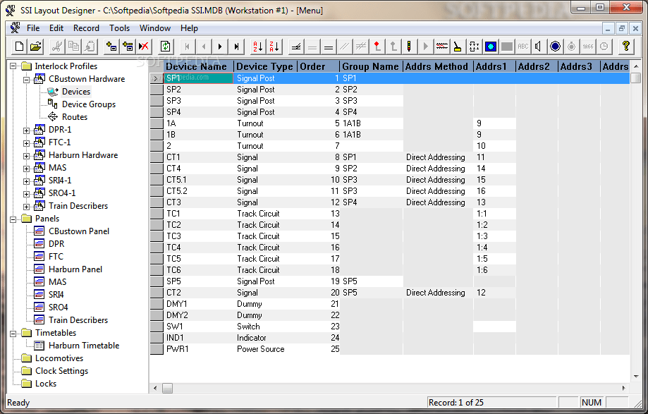 SSI Model Railway Control System 4.01.000 Download, Screenshots