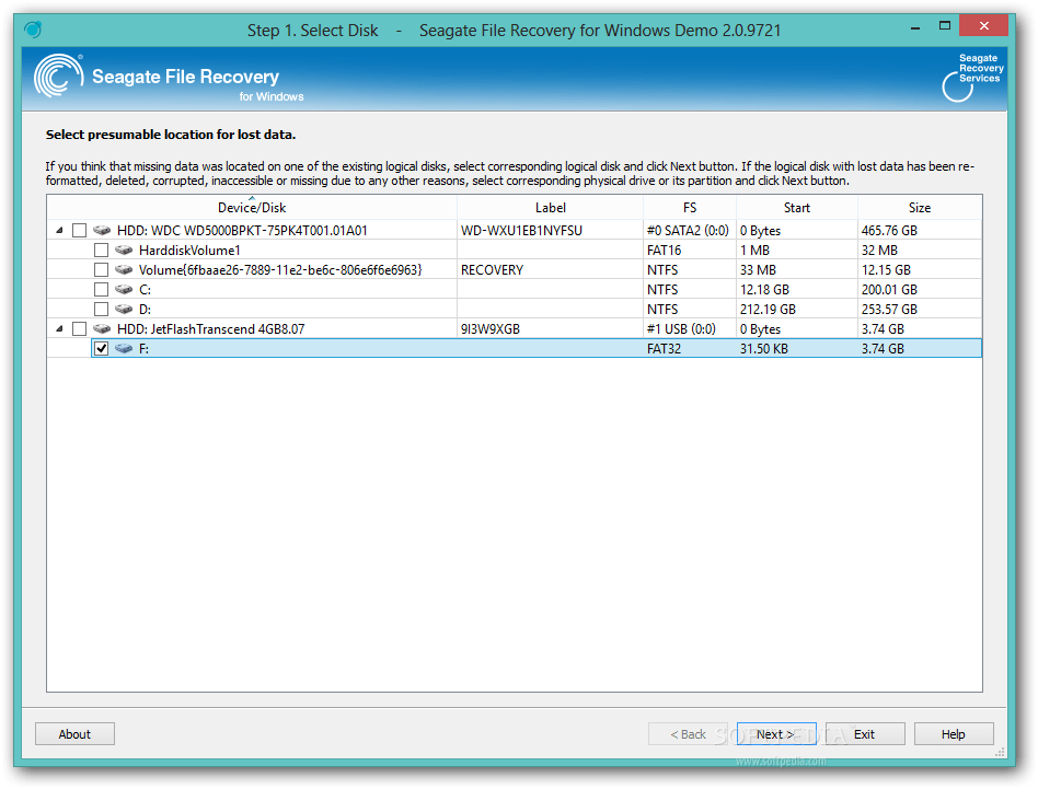 Seagate File Recovery 2.0 Download, Review, Screenshots