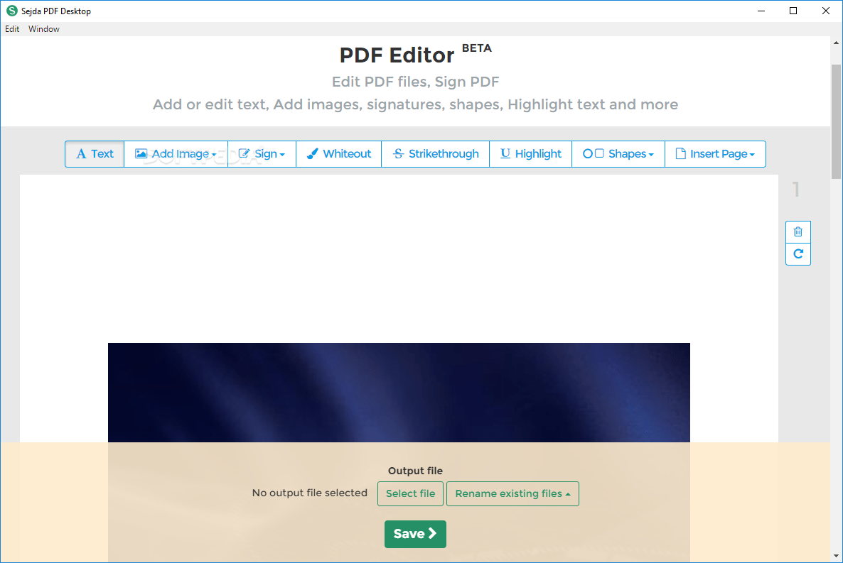 Download Sejda PDF Desktop 7.2.4