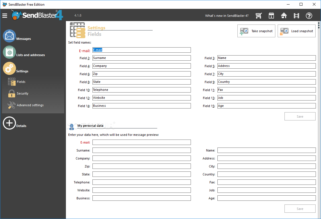 Sendblaster Free Edition Download & Review