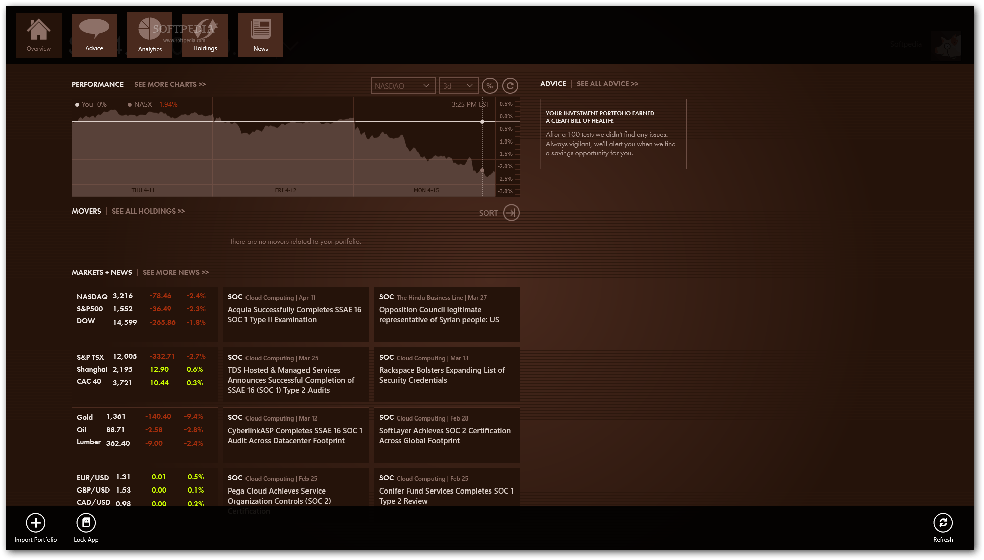 Download SigFig Portfolio for Windows 8 2.0.0.109