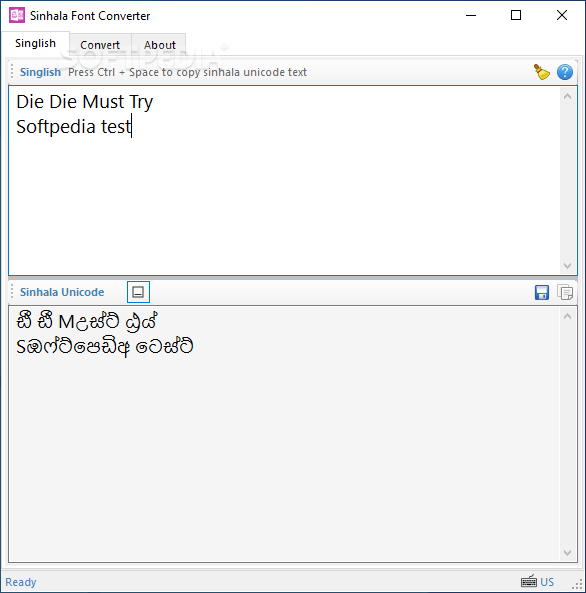 Download Sinhala Font Converter 1.0