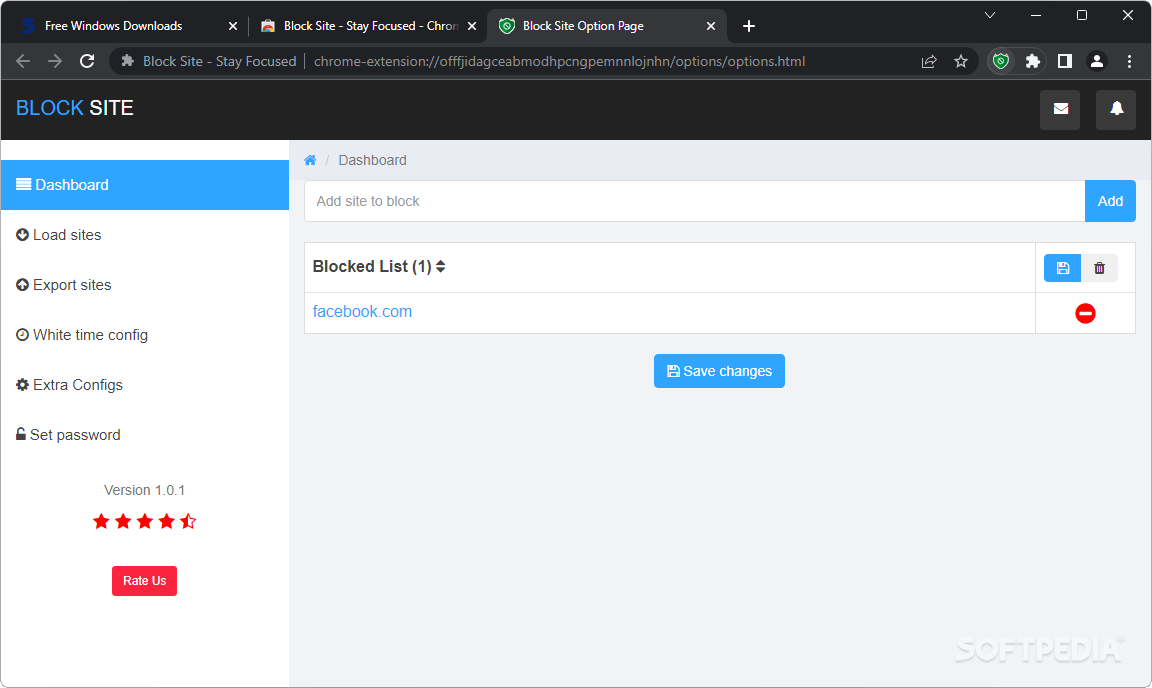 Download Block Site Stay Focused