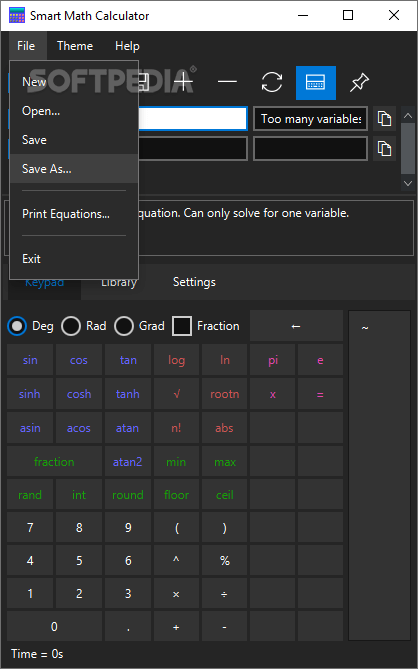 Smart Math Calculator 8.12 - Download, Review, Screenshots