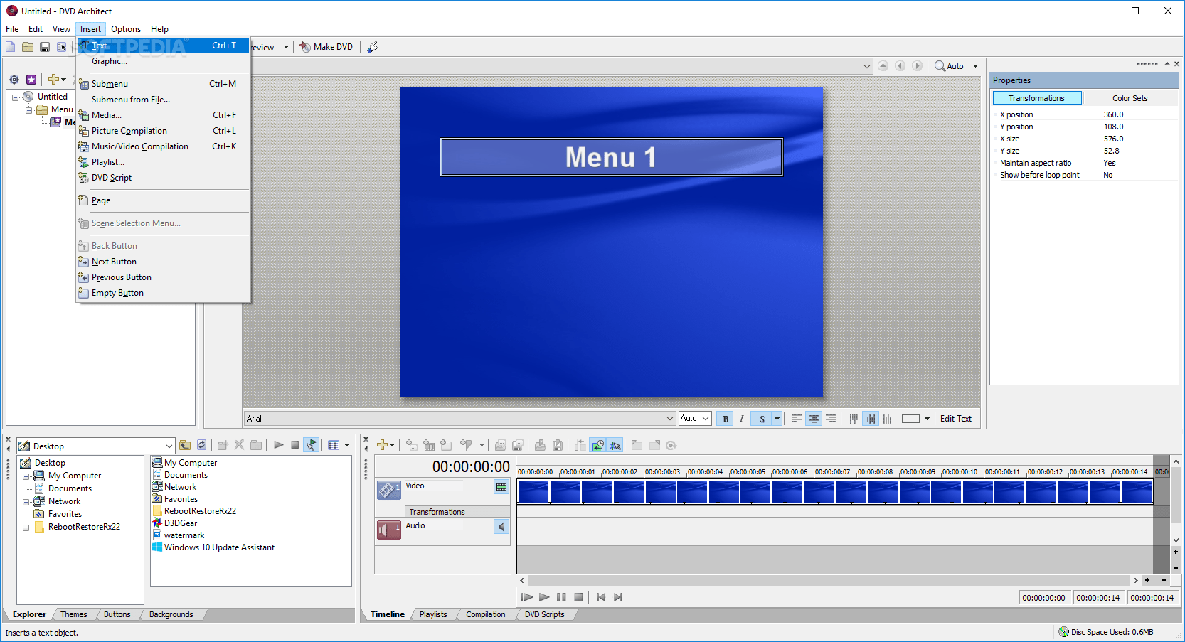 Download VEGAS DVD Architect 7.0 Build 100